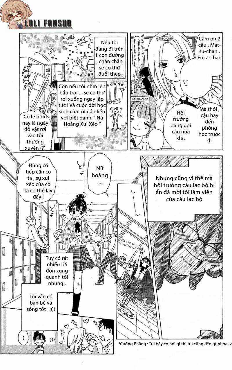 Nữ Hoàng Xui Xẻo Chapter 1 trang 9