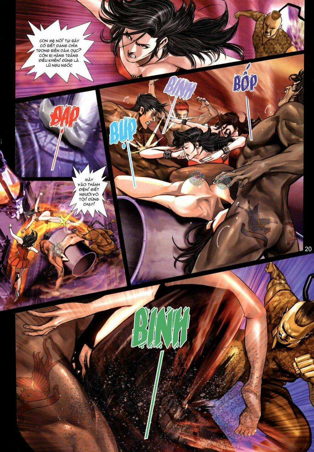 Nữ Hồng Côn Chapter 1 trang 17