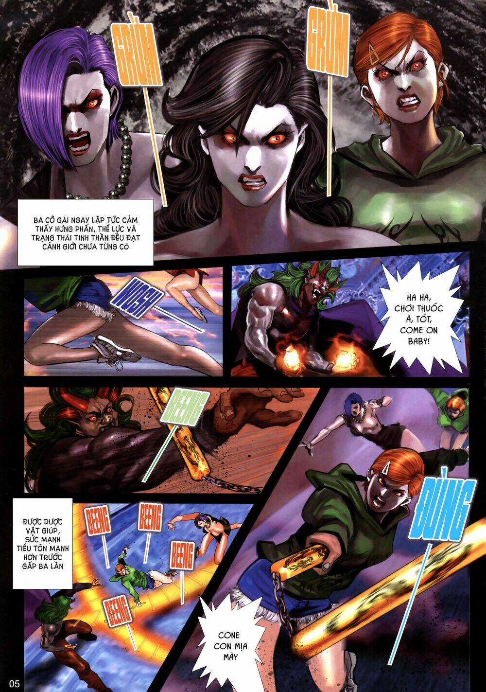 Nữ Hồng Côn Chapter 7 trang 3