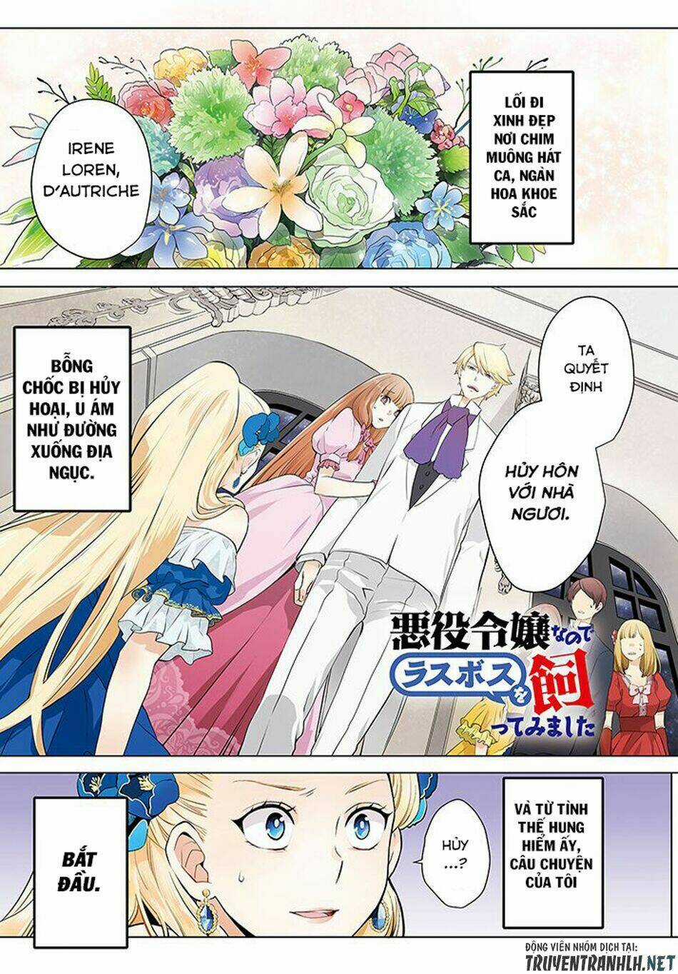 Nữ Phản Diện Bao Nuôi Trùm Cuối Chapter 1 trang 2