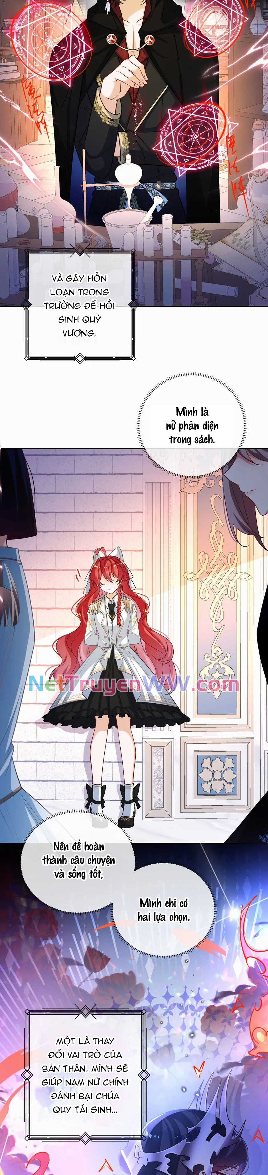 Nữ phụ phản diện và nữ chúa quỷ Chapter 12 trang 2