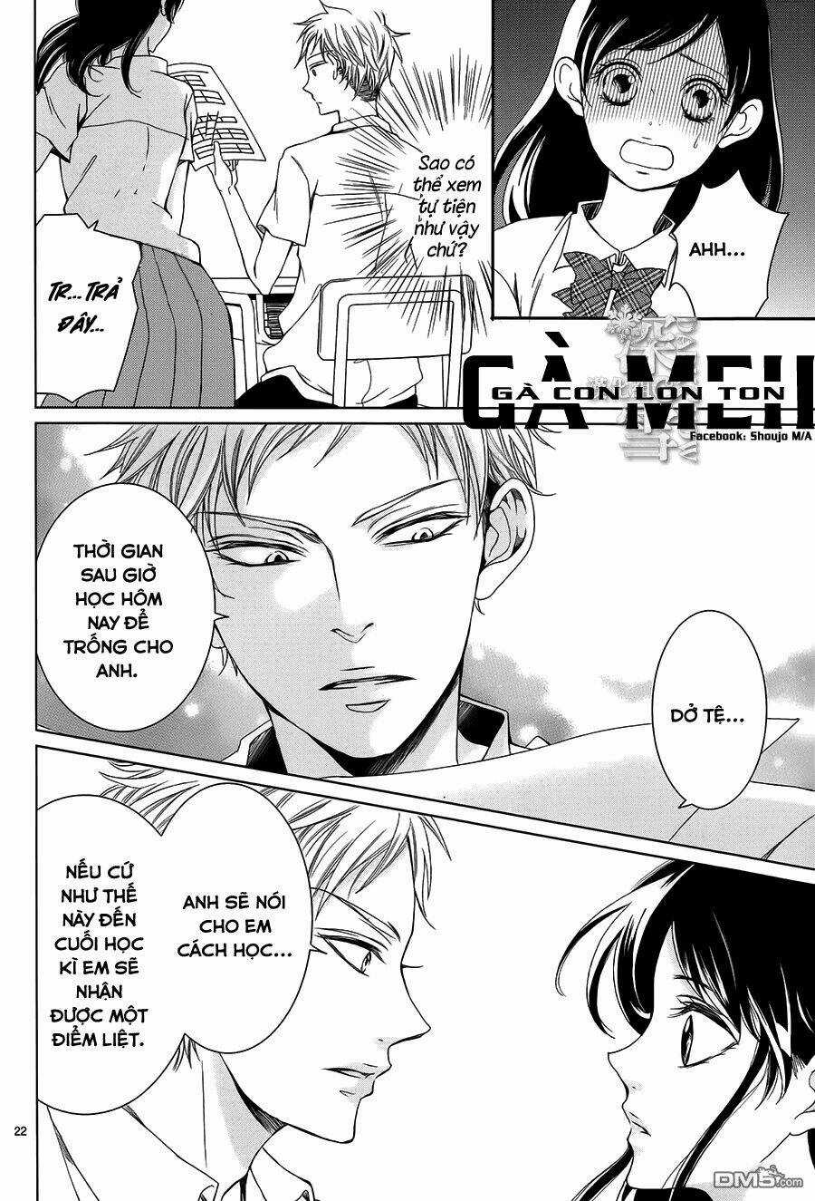 Nữ Sinh Nhút Nhát Chapter 4 trang 22