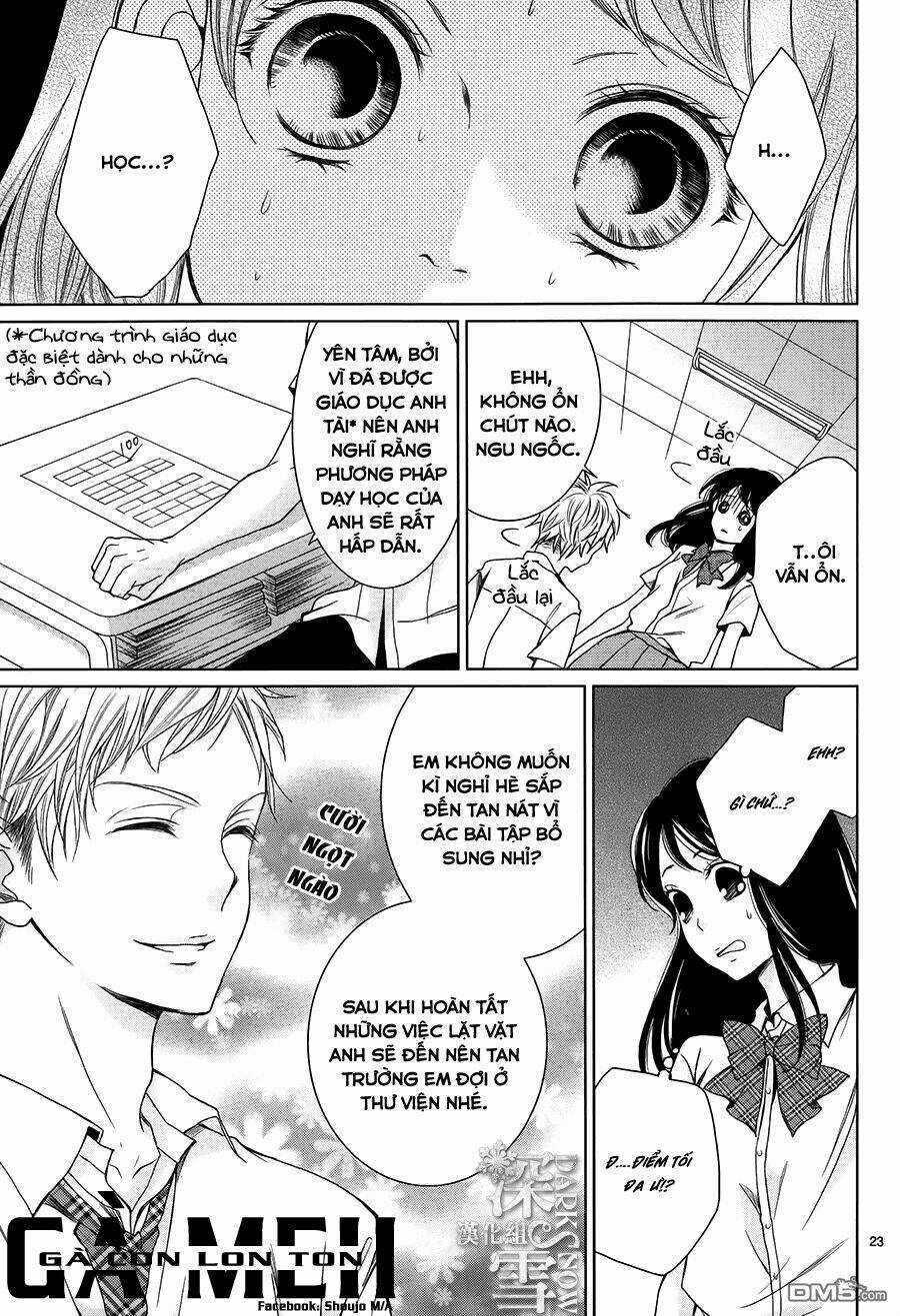 Nữ Sinh Nhút Nhát Chapter 4 trang 23