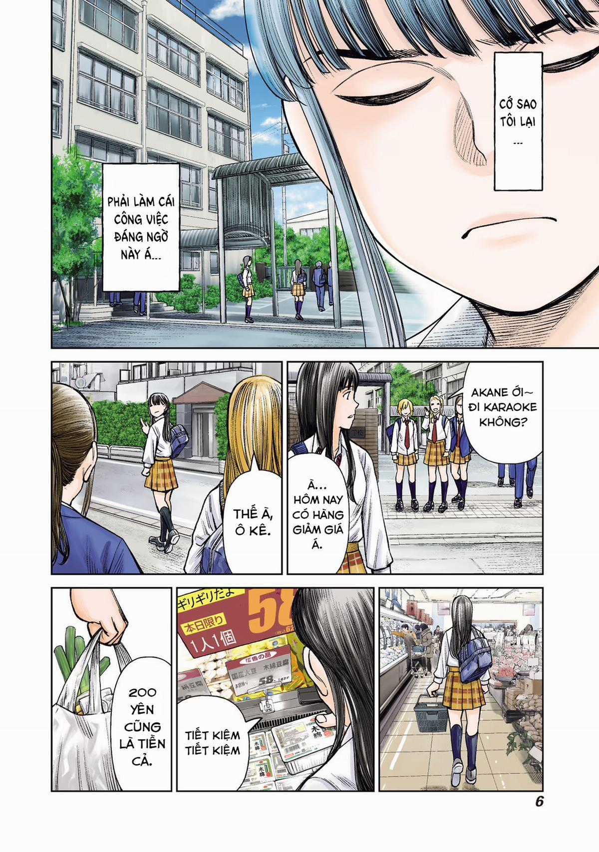 Nữ sinh trừ tà Akane! Chapter 1 trang 2