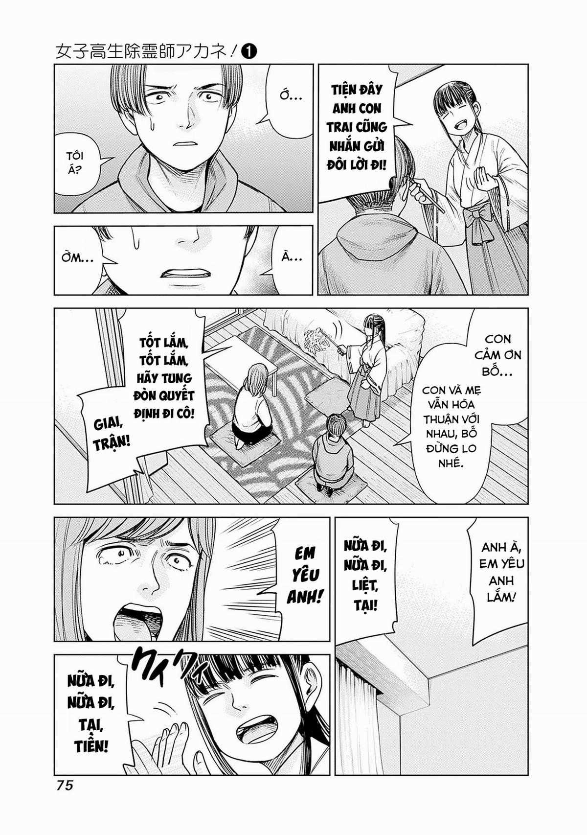 Nữ sinh trừ tà Akane! Chapter 2 trang 28