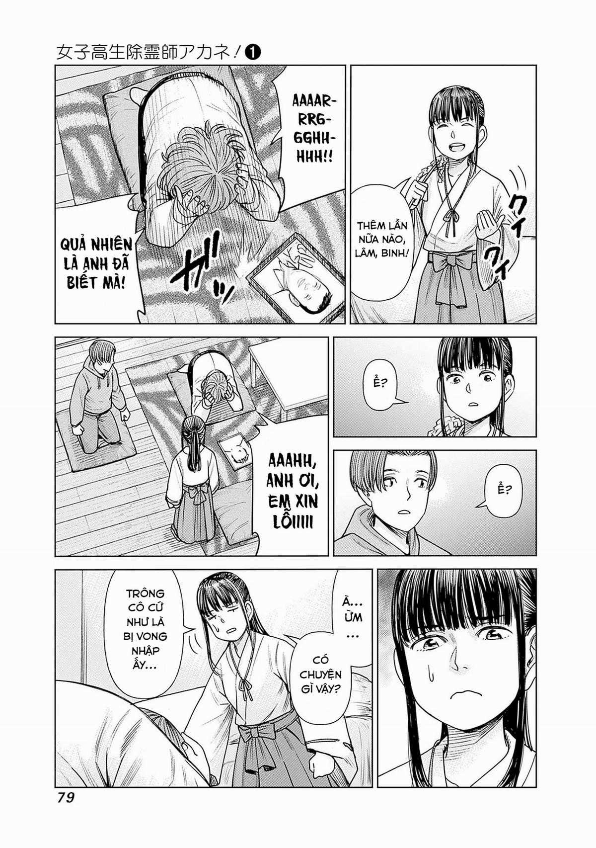Nữ sinh trừ tà Akane! Chapter 2 trang 32