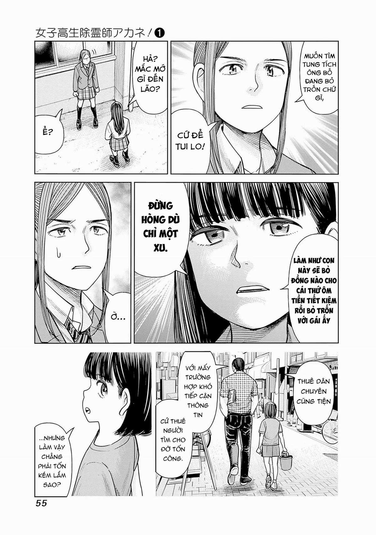 Nữ sinh trừ tà Akane! Chapter 2 trang 8