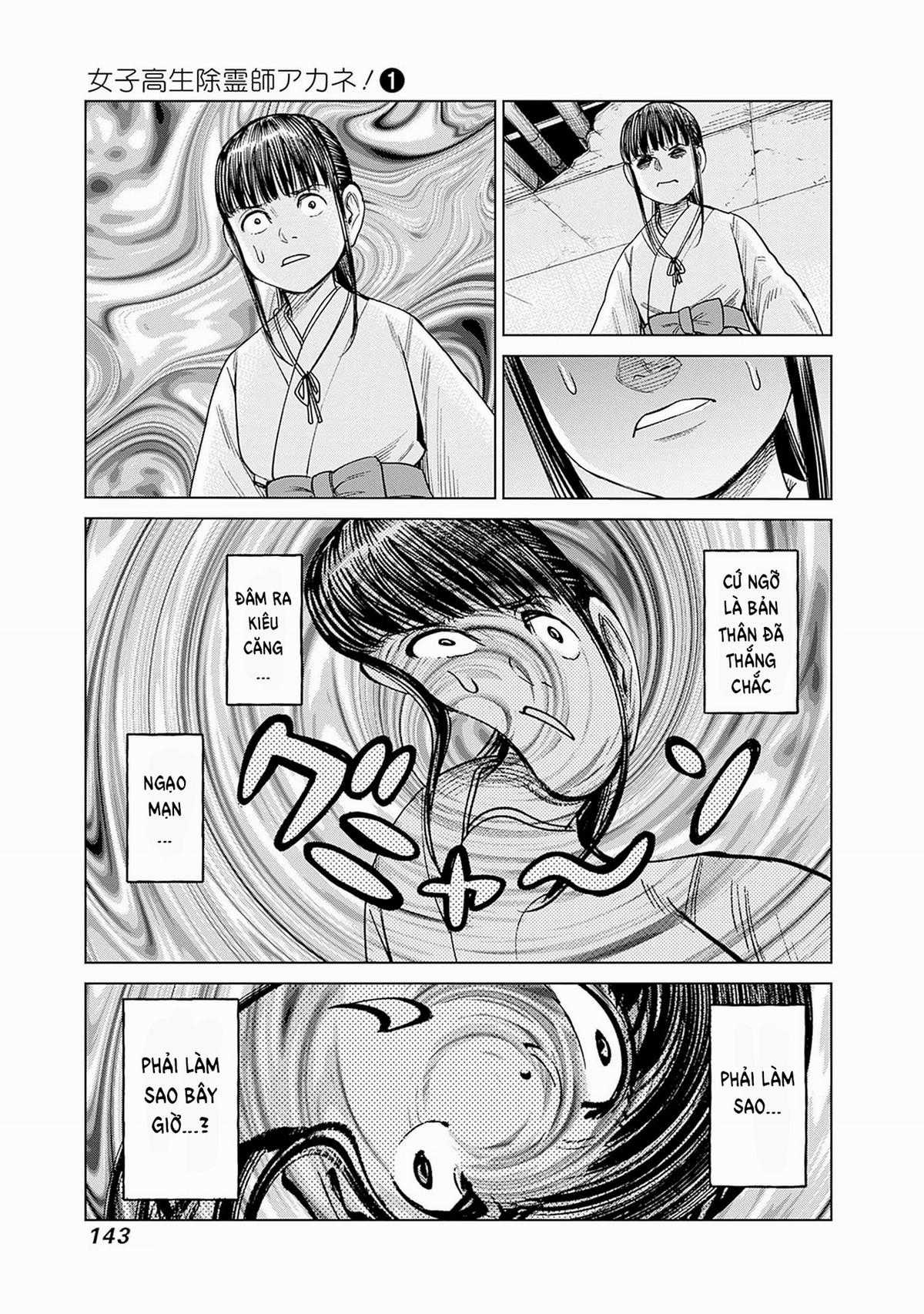 Nữ sinh trừ tà Akane! Chapter 4 trang 16