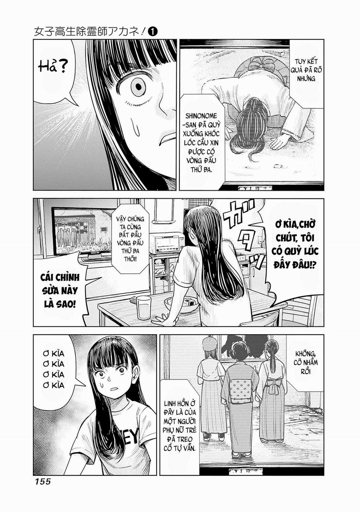 Nữ sinh trừ tà Akane! Chapter 4 trang 28