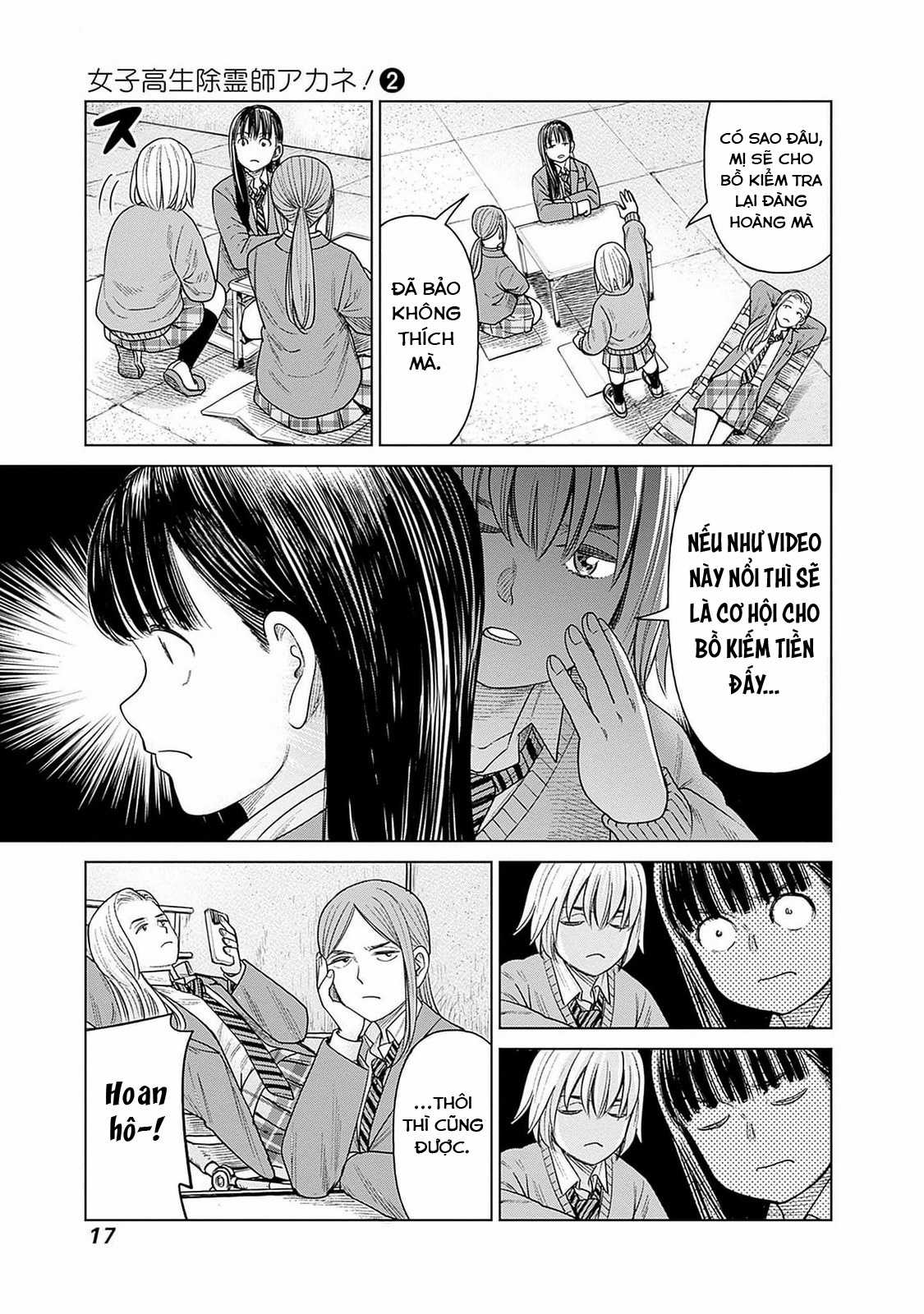 Nữ sinh trừ tà Akane! Chapter 6 trang 14