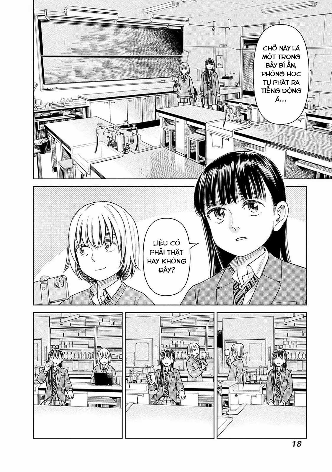 Nữ sinh trừ tà Akane! Chapter 6 trang 15