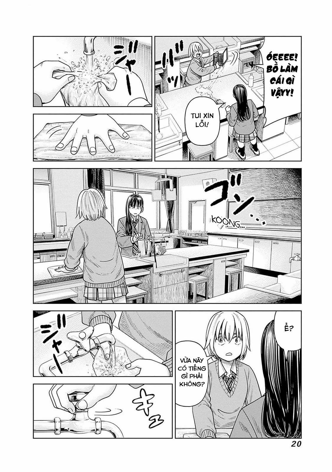 Nữ sinh trừ tà Akane! Chapter 6 trang 17