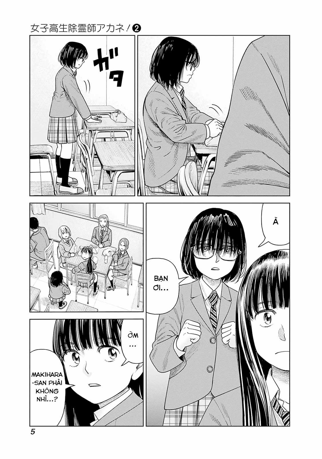 Nữ sinh trừ tà Akane! Chapter 6 trang 2