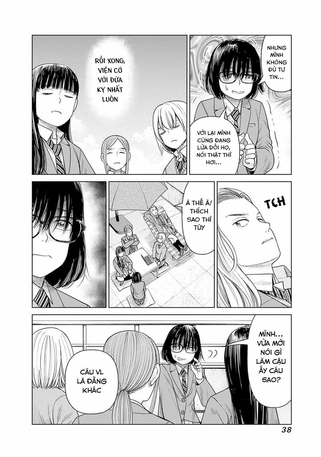 Nữ sinh trừ tà Akane! Chapter 6 trang 35