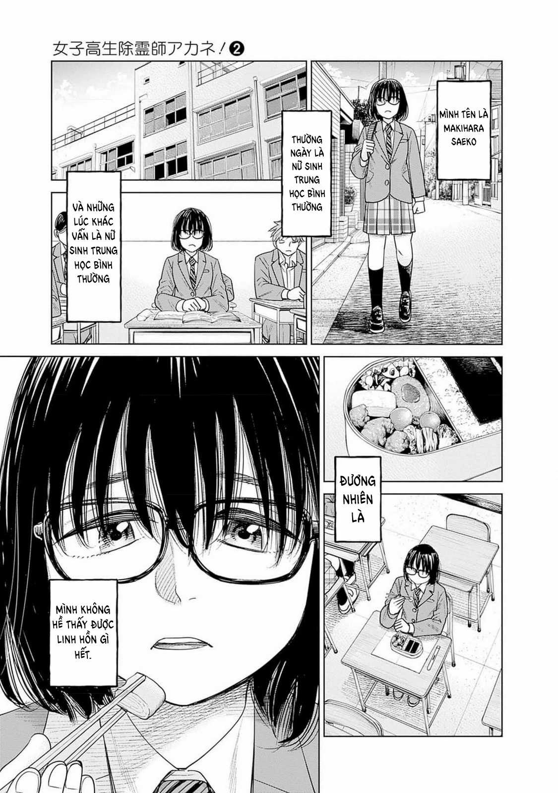 Nữ sinh trừ tà Akane! Chapter 6 trang 4