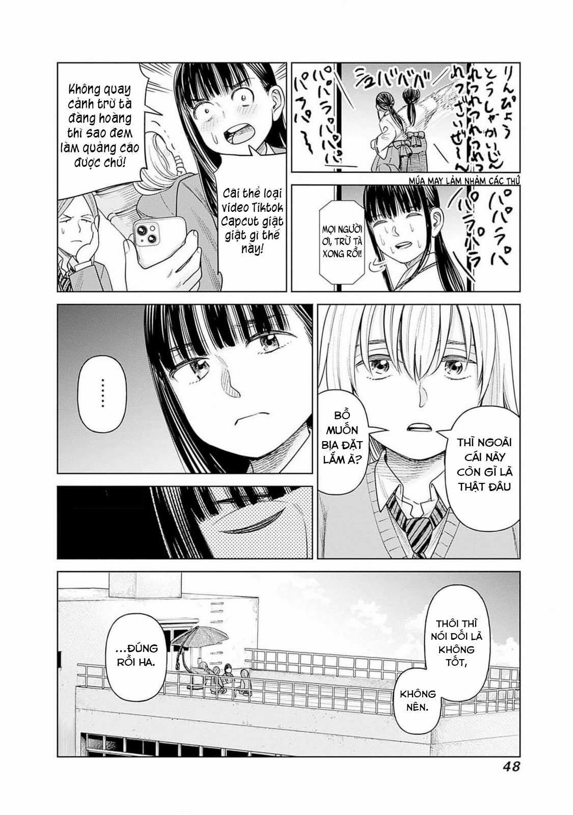 Nữ sinh trừ tà Akane! Chapter 6 trang 45