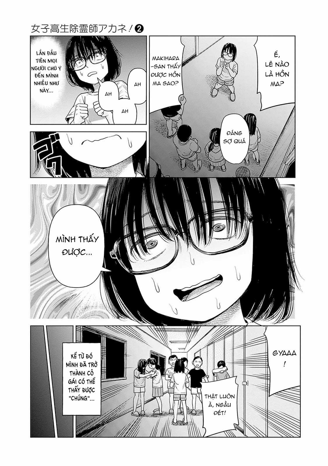 Nữ sinh trừ tà Akane! Chapter 6 trang 6