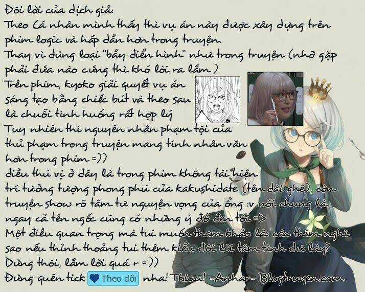 Nữ Thám Tử Đãng Trí Chapter 1.2 trang 29