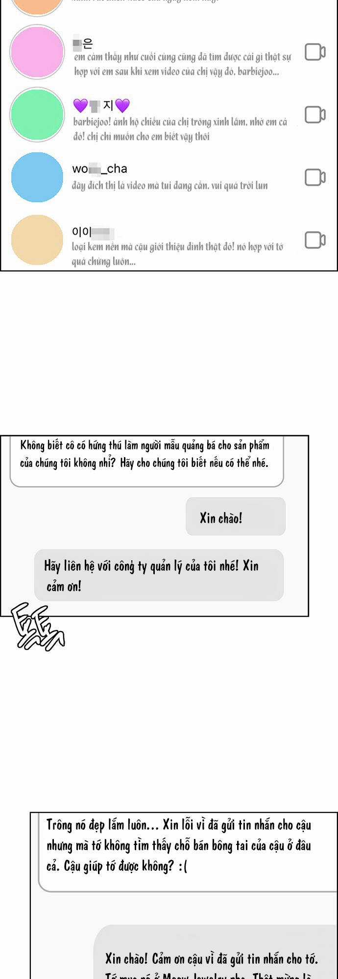 Nữ Thần Giáng Thế Chapter 205.1 trang 8