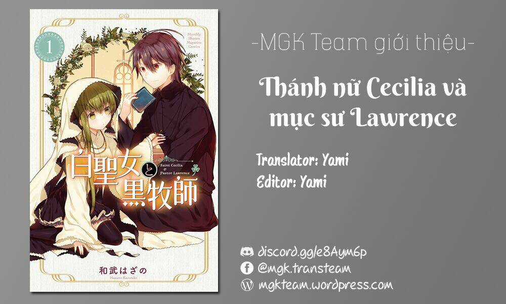Nữ Thánh Ceclilia Và Mục-Sư Lawrence Chapter 13 trang 0