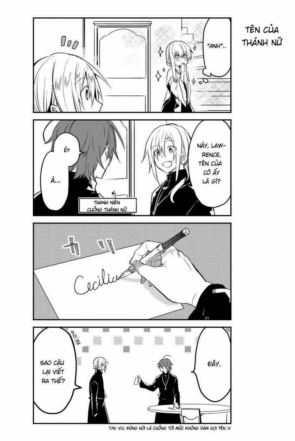 Nữ Thánh Ceclilia Và Mục-Sư Lawrence Chapter 4 trang 12