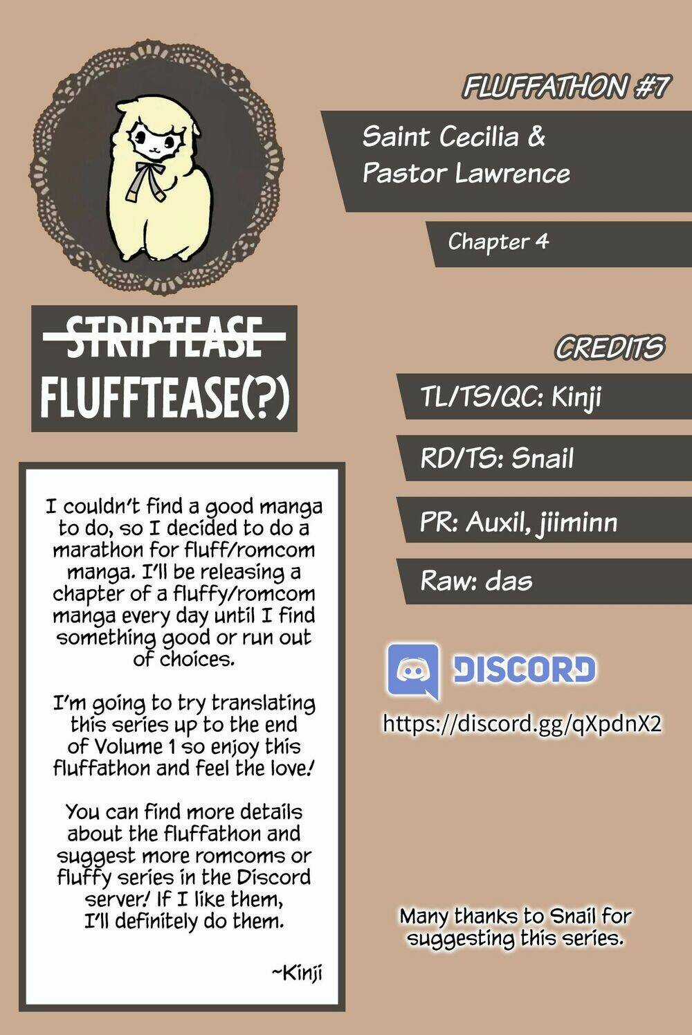 Nữ Thánh Ceclilia Và Mục-Sư Lawrence Chapter 4 trang 2