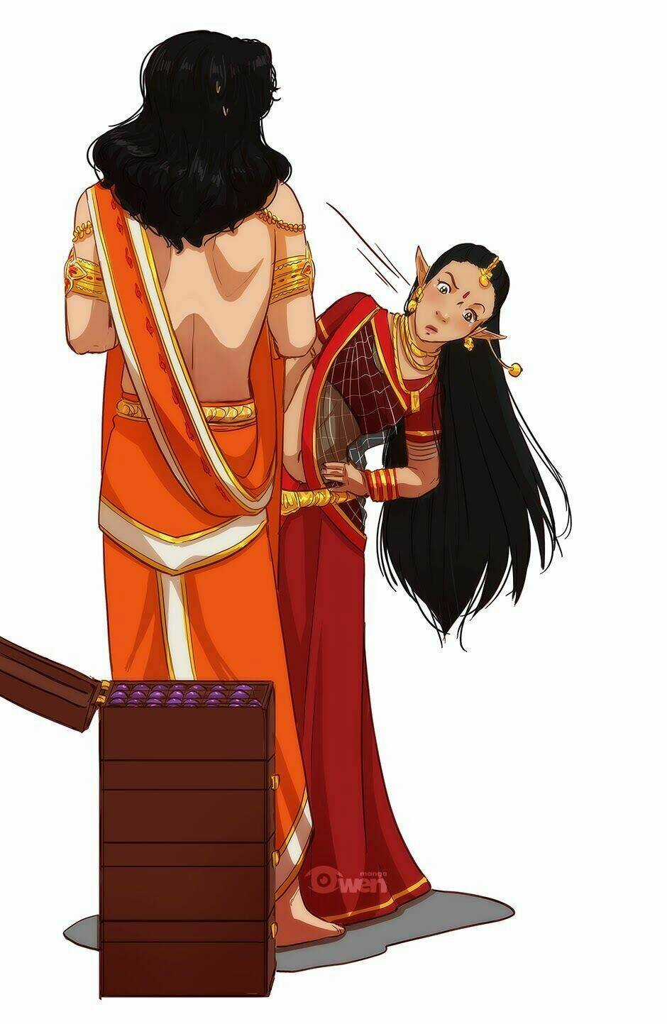 Nữ Vương Swaha Chapter 1 trang 8