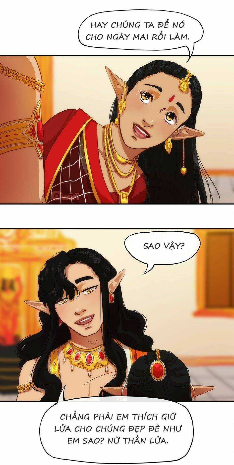 Nữ Vương Swaha Chapter 1 trang 9