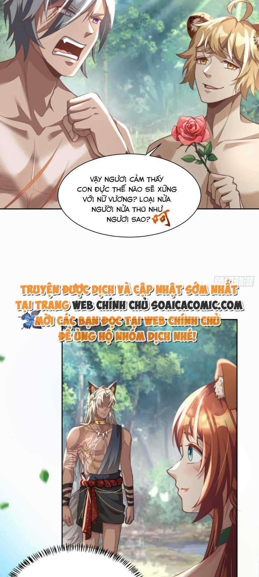 Nữ Vương Thú Thế: Nàng Chọn Yêu Hay Hận Chapter 4 trang 22