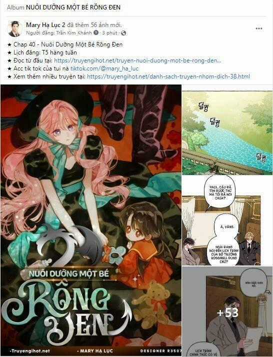Nuôi Dưỡng Một Bé Rồng Đen Chapter 40.2 trang 0