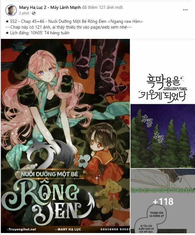 Nuôi Dưỡng Một Bé Rồng Đen Chapter 45.1 trang 0