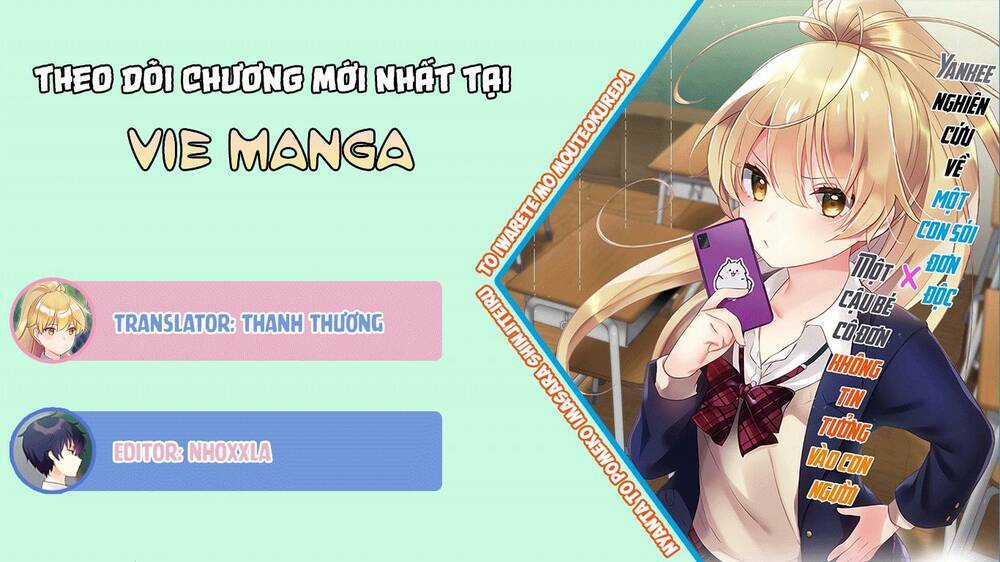 Nyanta And Pomeko It's Too Late To Say You Belive Me Chapter 13 trang 0