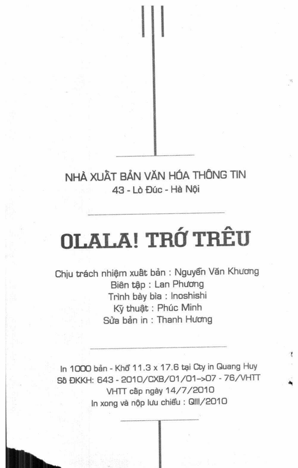 Ô La La Trớ Trêu Chapter 1 trang 2