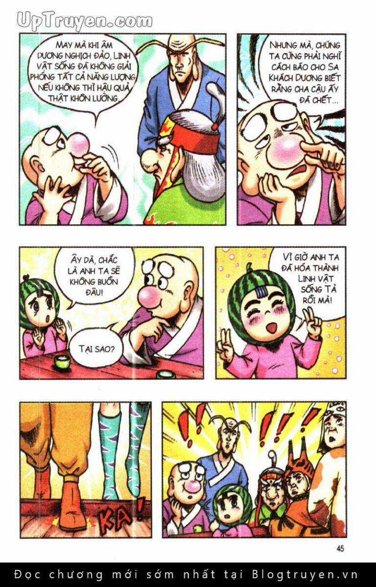 Ô Long Viện Linh Vật Sống Chapter 131 trang 19