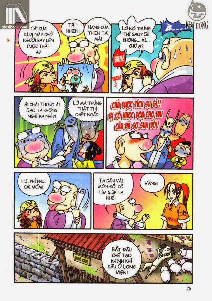 Ô Long Viện Linh Vật Sống Chapter 7.1 trang 10