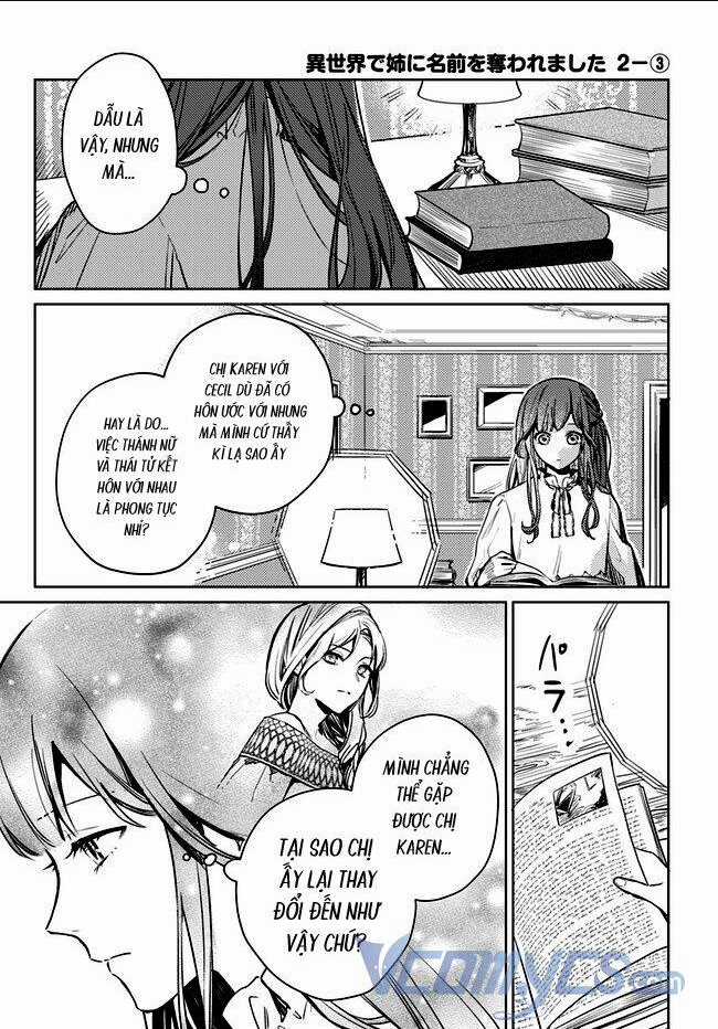 Ở Thế Giới Mà Chị Tôi Đã Lấy Tên Của Tôi Chapter 2 trang 18