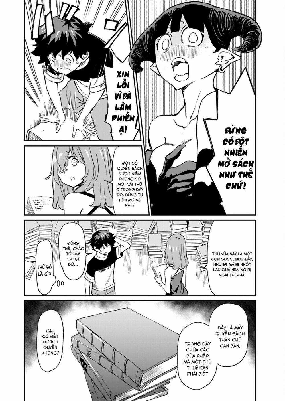 Obokoi Majo Wa Majiwaritai! Chapter 10 trang 8