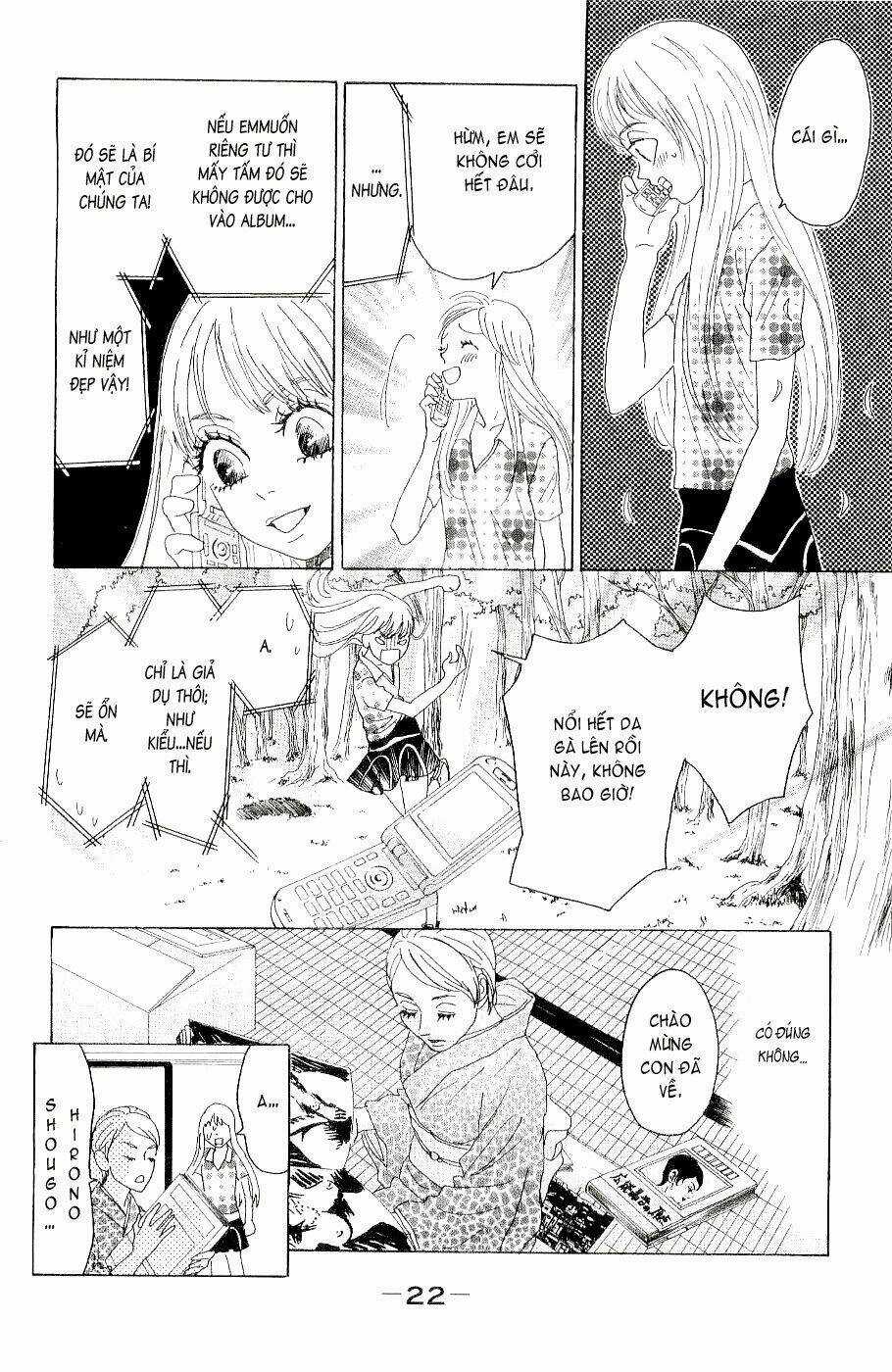 Oboreru Knife Chapter 5 trang 22