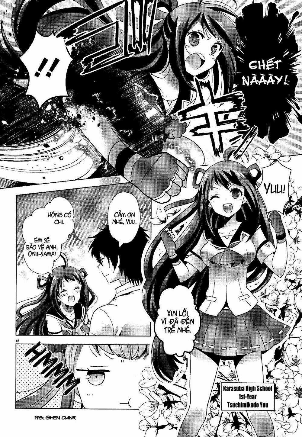Occult Maiden - Hishou - Oni O Tsugu Shounen Chapter 1 trang 15