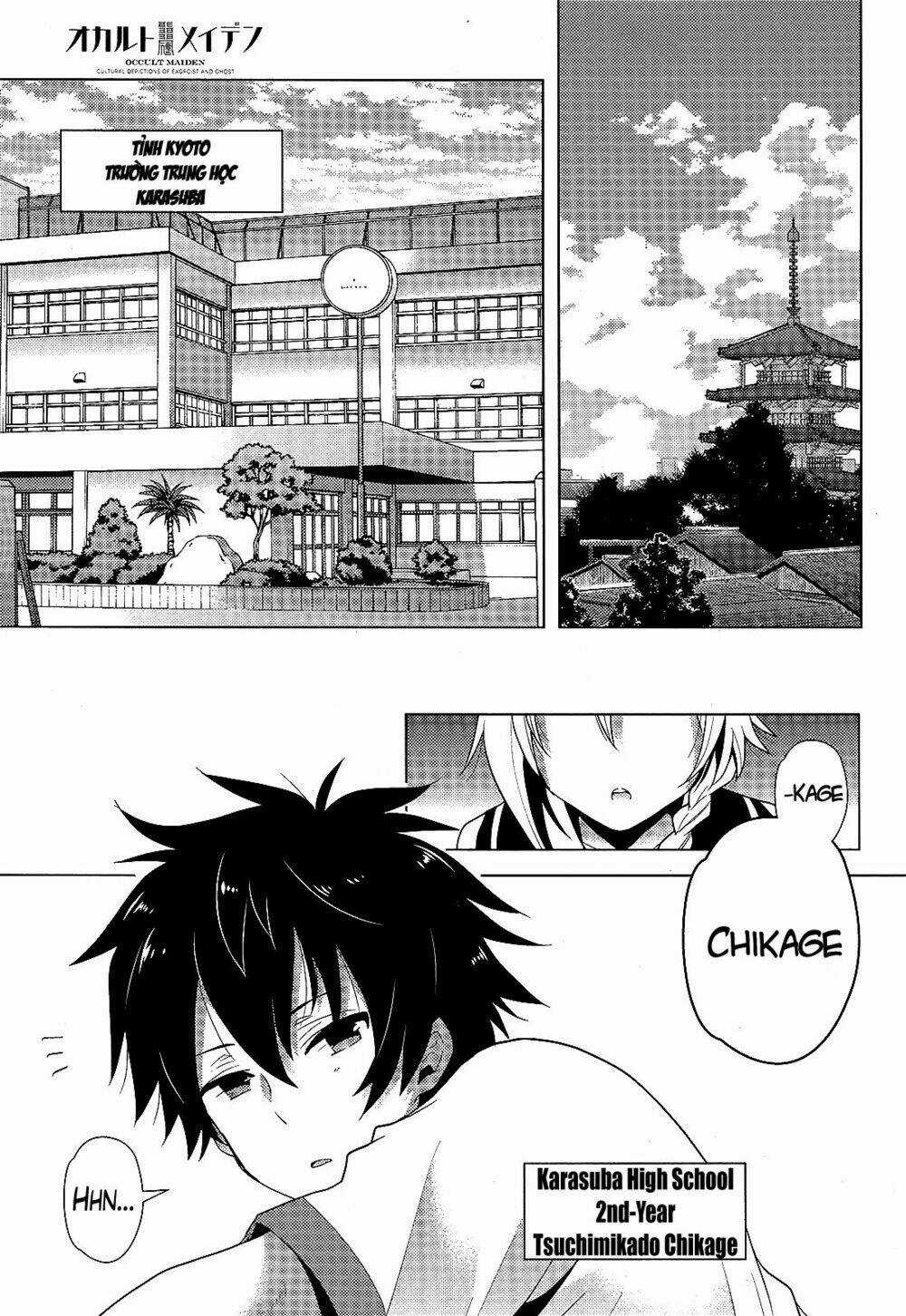 Occult Maiden - Hishou - Oni O Tsugu Shounen Chapter 1 trang 2