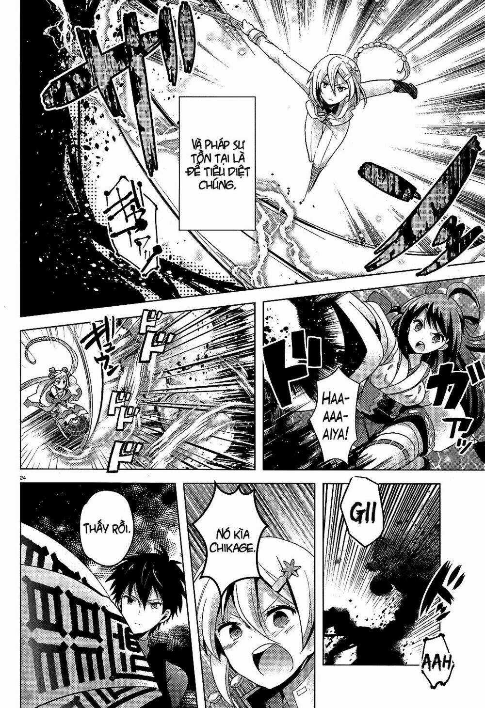 Occult Maiden - Hishou - Oni O Tsugu Shounen Chapter 1 trang 21