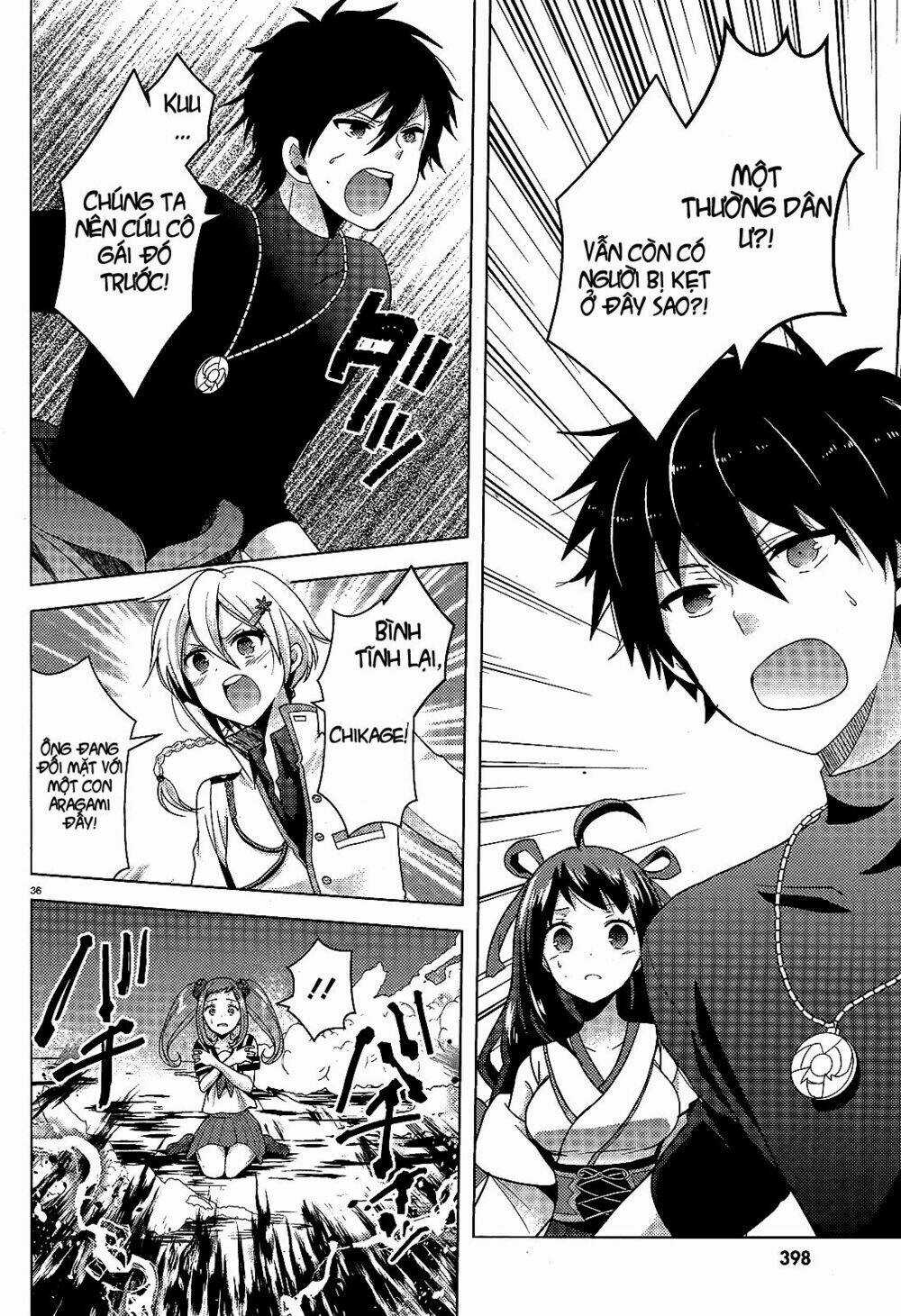 Occult Maiden - Hishou - Oni O Tsugu Shounen Chapter 1 trang 33