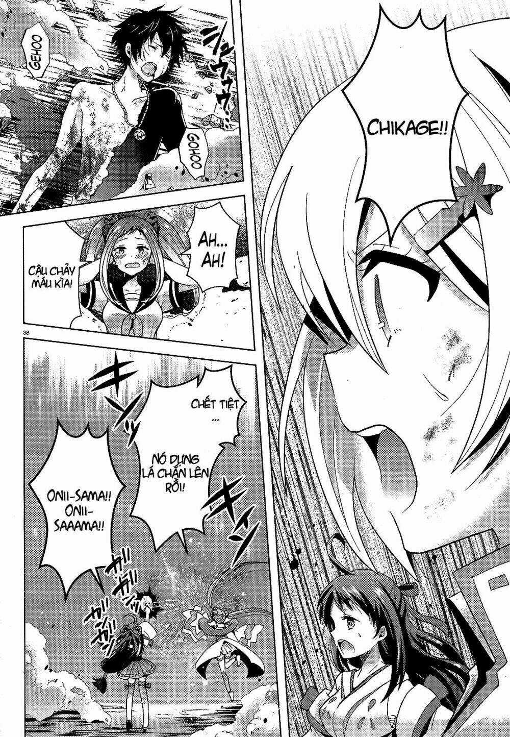 Occult Maiden - Hishou - Oni O Tsugu Shounen Chapter 1 trang 35