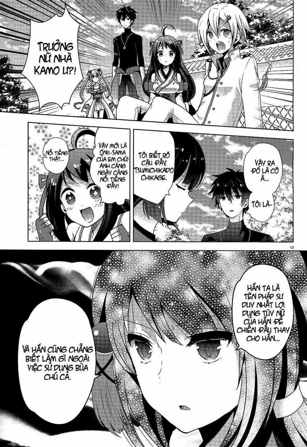 Occult Maiden - Hishou - Oni O Tsugu Shounen Chapter 3 trang 12