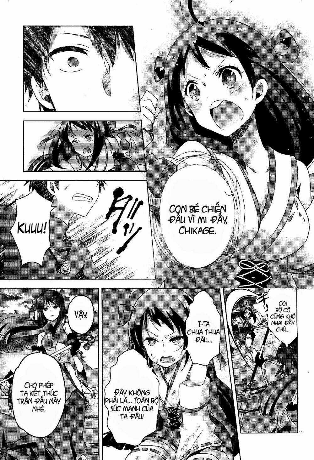 Occult Maiden - Hishou - Oni O Tsugu Shounen Chapter 4 trang 10