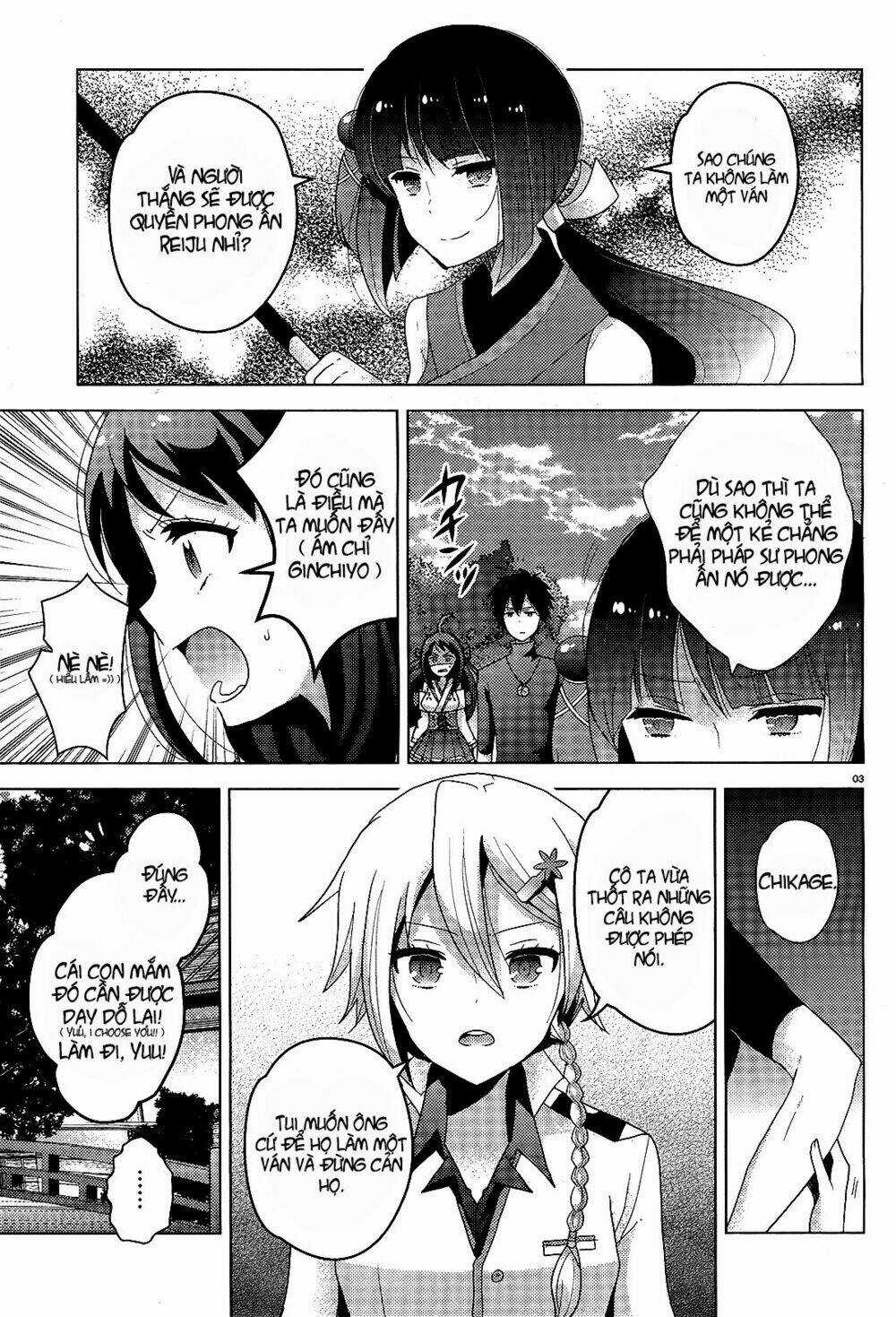 Occult Maiden - Hishou - Oni O Tsugu Shounen Chapter 4 trang 2