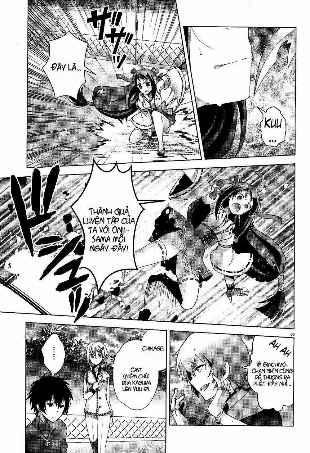 Occult Maiden - Hishou - Oni O Tsugu Shounen Chapter 4 trang 4