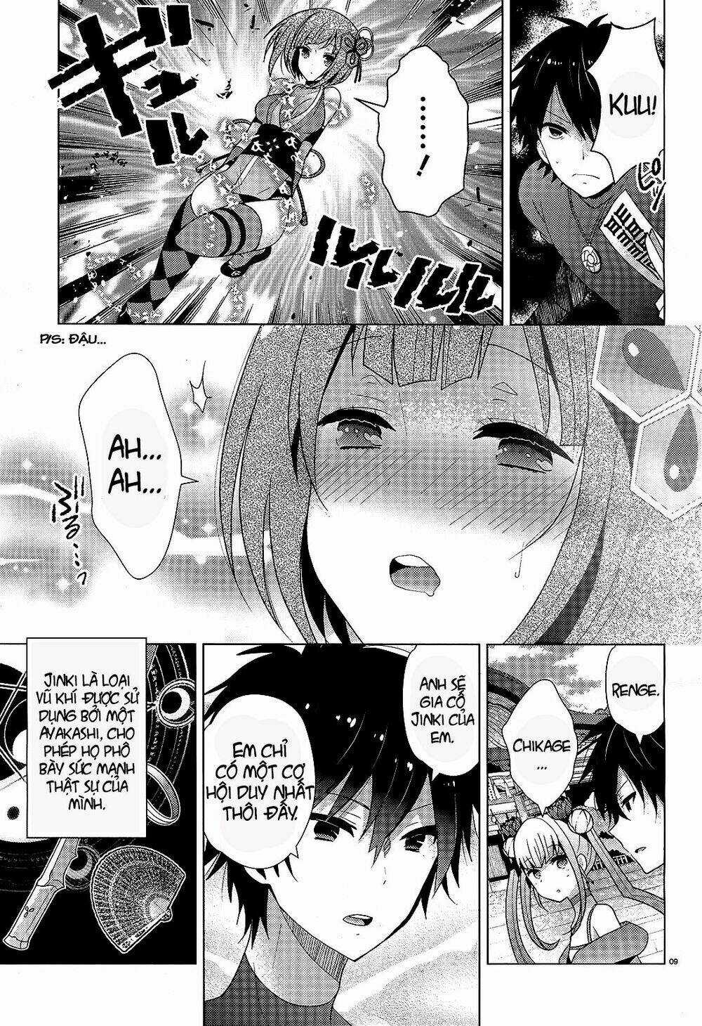 Occult Maiden - Hishou - Oni O Tsugu Shounen Chapter 6 trang 8