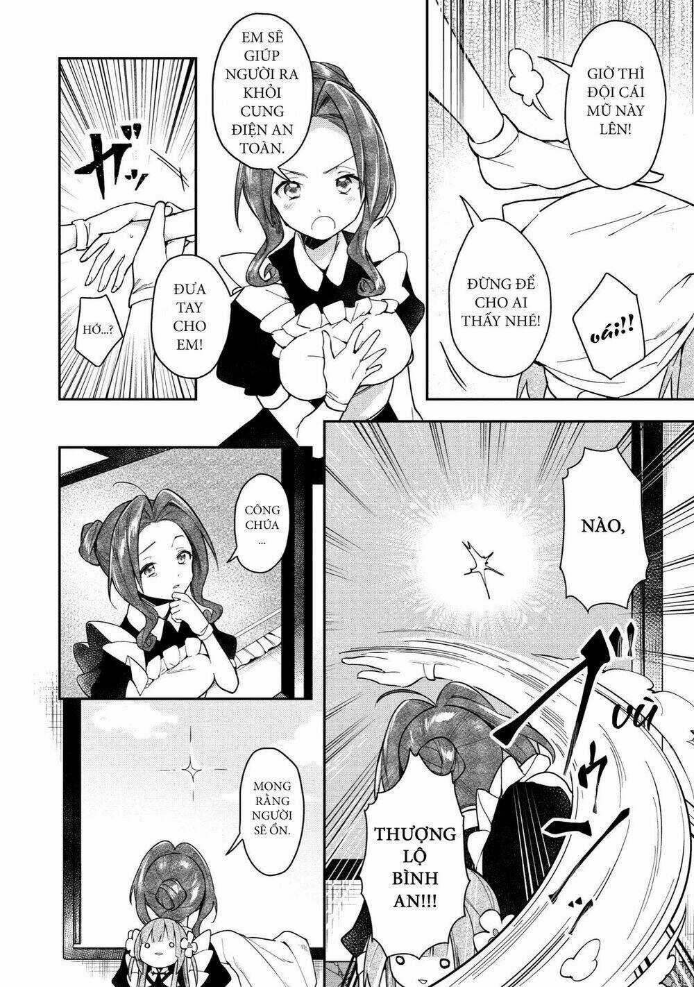Ochibure Oujou To Isekai Yuusha No Ritsu Koku Shi Chapter 2 trang 13
