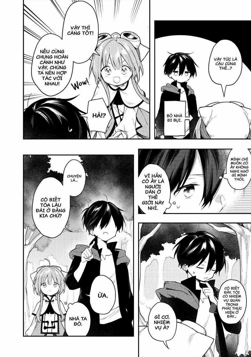 Ochibure Oujou To Isekai Yuusha No Ritsu Koku Shi Chapter 3 trang 10